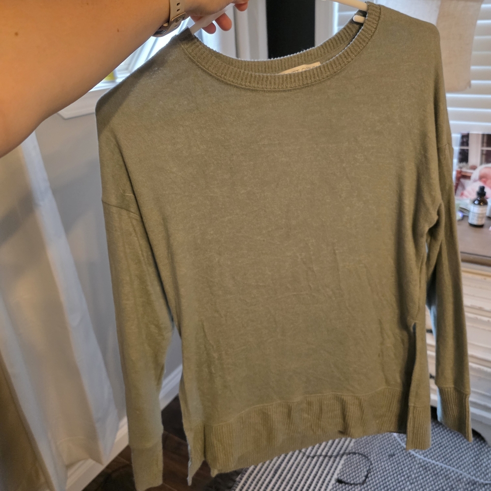 Olive Green Sweater